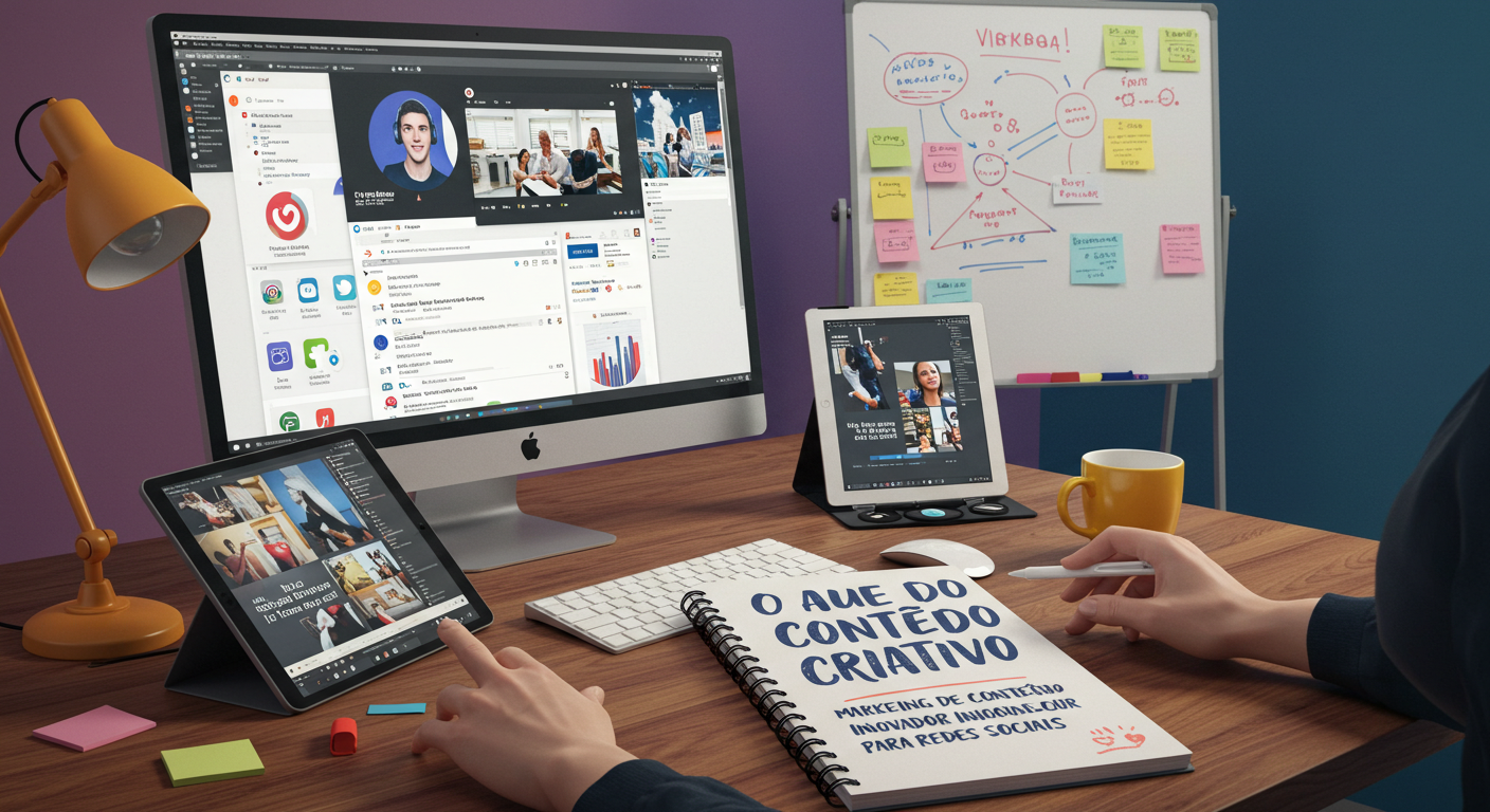 Marketing de Conteúdo Criativo para Redes Sociais